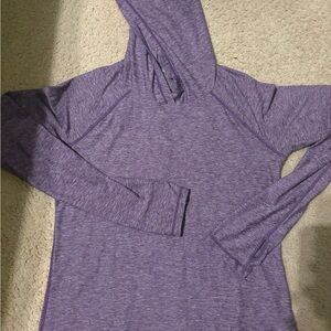 Women's Purple Long Sleeve Athletic Top
